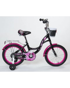 Велосипед 20 GIRL черный малиновый ZG 2035 Zigzag