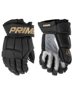 Перчатки хоккейные Flash 3 0 JR 11 черный золотой Prime