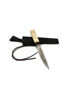 Нож Якутский 2 Быхах сталь 95Х18 карельская берёза Ножевая мастерская сковородихина
