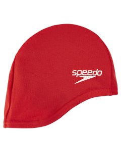 Шапочка для плавания Polyester Cap Jr red Speedo