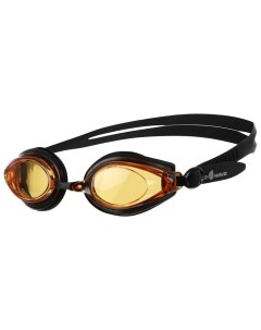 Очки для плавания Techno II M0428 04 0 01W цвет чёрный жёлтый Mad wave