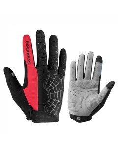 Перчатки велосипедные перчатки спортивные S109 1 цвет черный красный XL 8 5 Rockbros