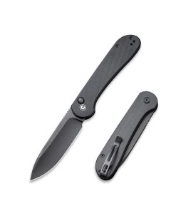 Нож Elementum Button Lock Knife G10 Handle 3 47 14C28N Blade black Civivi