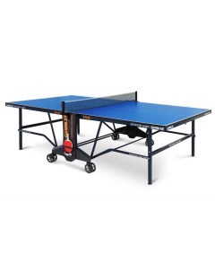 Теннисный стол Edition light Indoor blue для помещений складной с сеткой Gambler