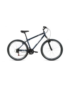 Велосипед MTB HT 27 5 1 0 2021 17 темно синий серебро Altair