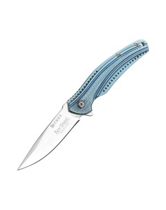 Складной нож Ripple 2 Blue Stainless Handle K400BXP Crkt