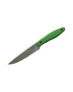 Нож Knives Paring сталь Bohler N690 рукоять салатовая G 10 Apus