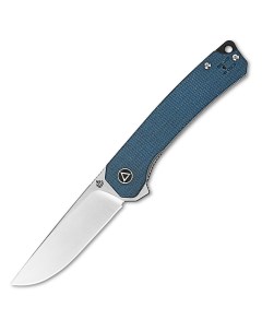 Складной нож Knife Osprey QS139 B сталь 14C28 рукоять синяя микарта Qsp