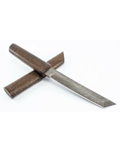 Нож Танто в деревянных Нож нах дамасская сталь рукоять венге Semin