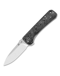 Складной нож Knife Hawk QS131 R сталь Crucible CPM S35VN рукоять карбон с алюминием Qsp