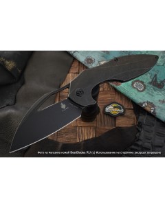 Складной нож Megatherium сталь S35VN титан Kizer knives