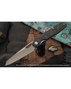 Складной нож Genie Ge сталь S35VN карбон Kizer knives