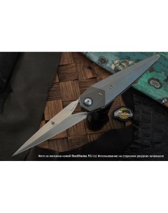 Складной нож Soze сталь S35VN титан Kizer knives