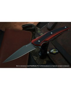 Складной нож Ranger черно красная G10 серый клинок XW42 MRG01 Maxace