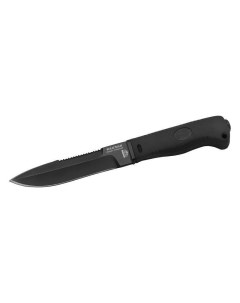 Охотничий нож Флагман черный Нокс