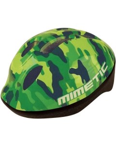 Шлем детский зелёный камуфляж M Bellelli