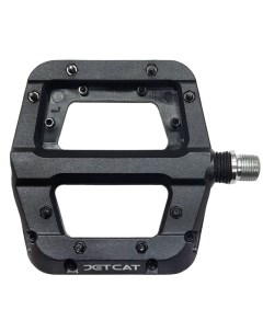 Педали велосипедные Flat 110 Black нейлоновые 3 промподшипника Jetcat