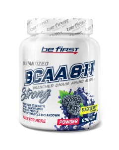 BCAA 8 1 1 250 г вкус ежевика Be first