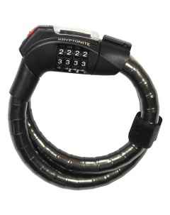 Велозамок Kryptoflex 2080 Armored Combination Cable Kryptonite