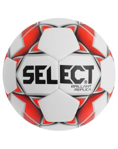 Футбольный мяч Brillant Replica 5 white red Select