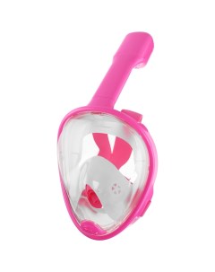 Маска трубка для плавания детская цвет розовый Onlitop