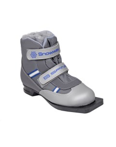 Ботинки лыжные 75 мм Kids Velcro 104 на липучке 31 32 р Spine