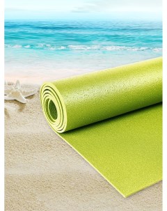 Коврик для йоги фитнеса пилатеса зеленый 200 х 59 х 0 3 см Azen