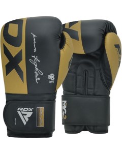 Боксерские перчатки REX F4 GOLDEN BLACK Rdx