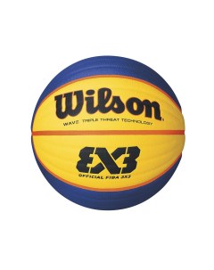Баскетбольный мяч Fiba 3x3 Game Bskt 2020 Edition 6 yellow blue Wilson