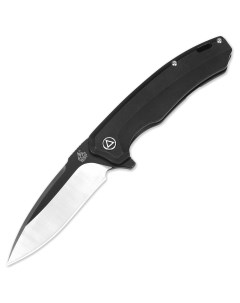 Складной нож Knife Woodpecker QS116 D II сталь Bohler M390 рукоять титан Qsp