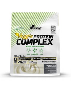 Растительный протеин Veggie Protein Complex 500 грамм шоколад Олимп