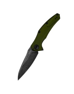 Туристический нож Bareknuckle зеленый Kershaw
