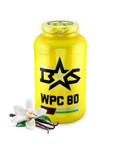 Протеин WPC 80 Whey Protein 2000 г vanilla Binasport