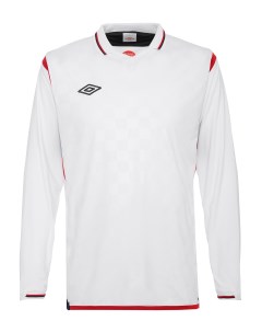 Футболка футбольная Westham Jersey L S белая красная XL Umbro