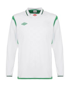 Футболка футбольная Westham Jersey L S белая зеленая XL Umbro