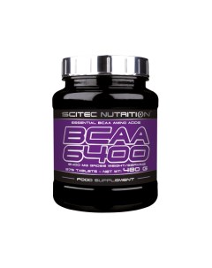 BCAA 6400 375 таблеток unflavoured Scitec nutrition