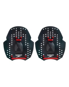 Лопатки для плавания Power Paddle 8 027610 черные красные L Speedo