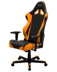 Игровое кресло OH RE0 NO оранжевый черный Dxracer