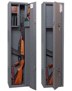 Оружейный сейф Дуплет на 3 ствола Высота ружья 1280 мм 300х1300х200 мм Ключевой Onix