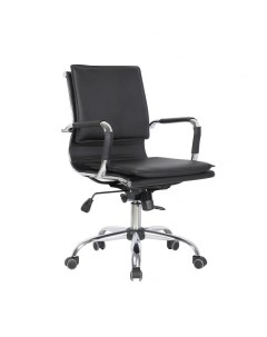 Кресло офисное CLG 617 LXH B Black кожа PU чёрный College