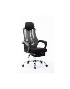 Кресло офисное 007 NEW черный пластик черная ткань черная сетка Norden