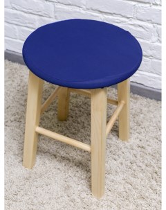 Подушка на стул на сидушку 160 34х34 см голубой 1 шт Luxalto