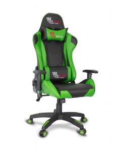 Профессиональное геймерское кресло CLG 801LXH Green кожа PU зелёный College