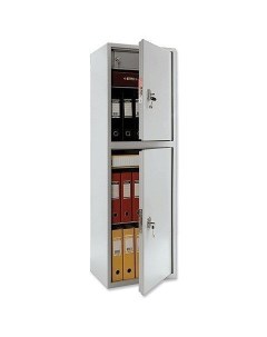 Шкаф металлический для документов SL 150 2Т 1490х460х340 мм 36 кг 2 отделения Практик