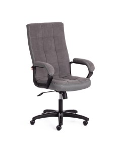Офисное кресло TRENDY 22 флок ткань серый Tetchair