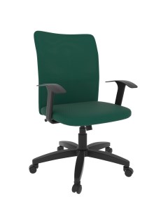 Офисное кресло Leo B black Ткань сетка зелёная Экспресс офис