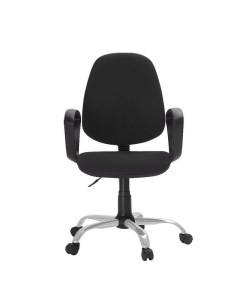 Кресло офисное 222 черное ткань металл 622253 Easy chair