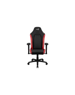 Кресло для геймеров CROWN чёрный красный Aerocool