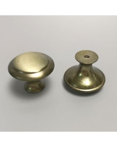 Ручка кнопка мебельная античная бронза комплект 2 шт BR906L Brante