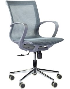 Компьютерное кресло Йота М 805 GRAY CH голубой сетка Utfc